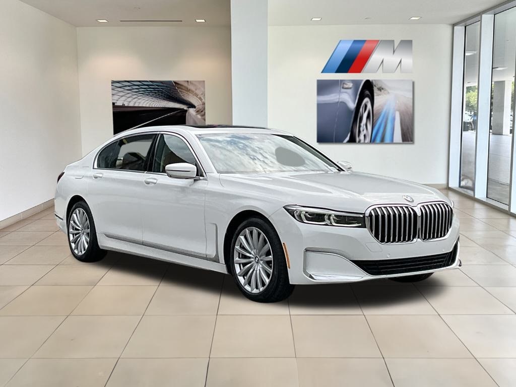 Certified 2022 BMW 7 Series 740i with VIN WBA7T2C01NCH11158 for sale in Irvine, CA