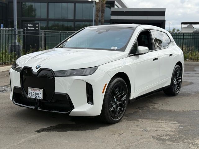 Used 2026 BMW iX 60 with VIN WB553CF07TCV03836 for sale in Irvine, CA