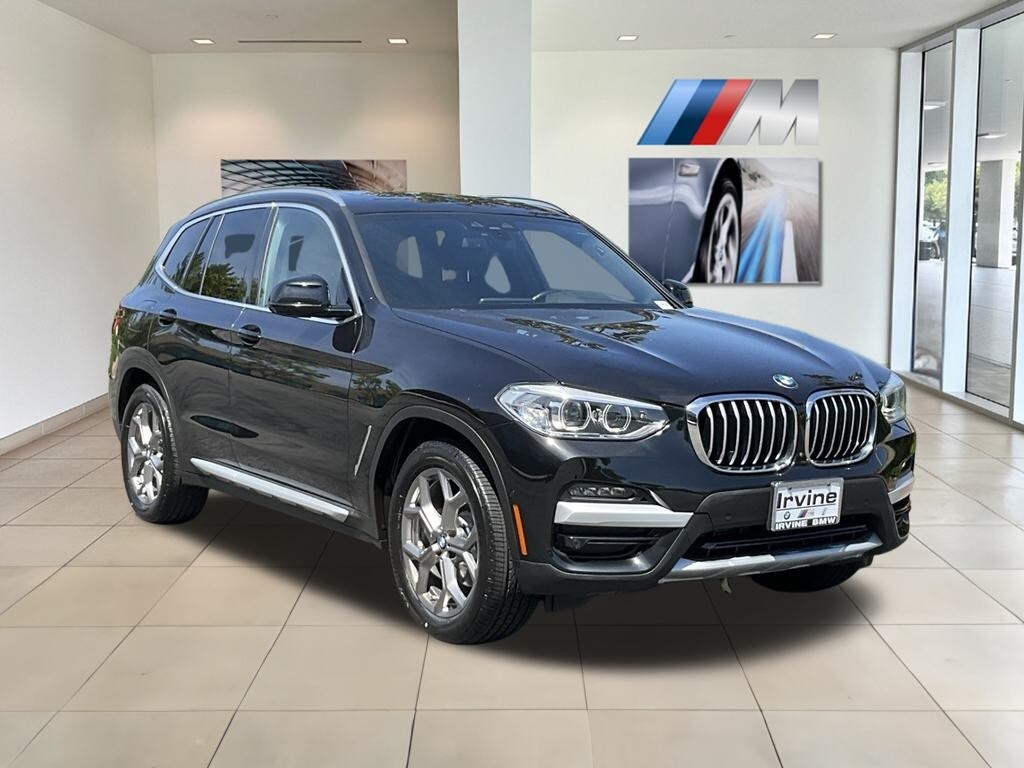 Certified 2021 BMW X3 30i with VIN 5UXTY3C01M9H51193 for sale in Irvine, CA