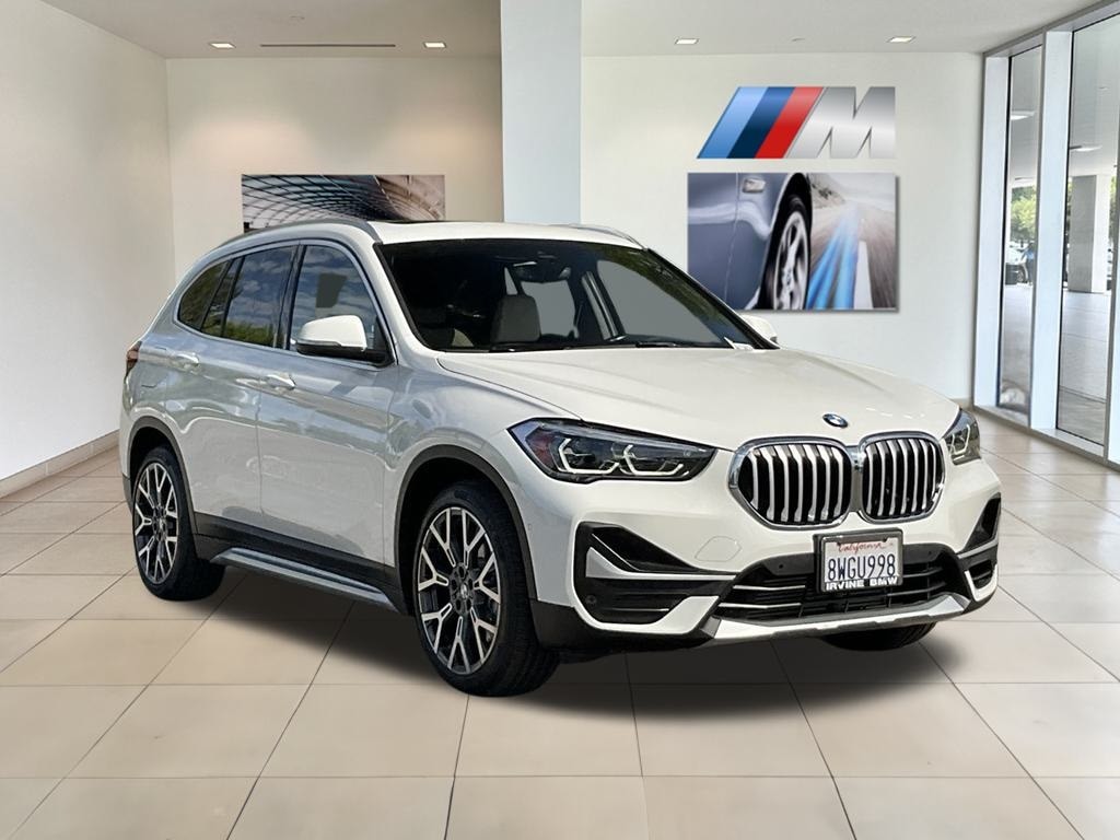 Certified 2021 BMW X1 28i with VIN WBXJG9C00M5T58467 for sale in Irvine, CA