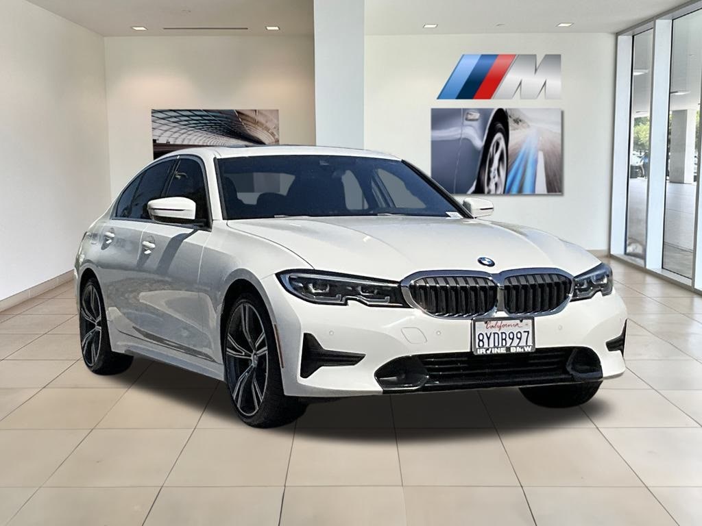 Certified 2022 BMW 3 Series 330i with VIN 3MW5R1J08N8C23042 for sale in Irvine, CA