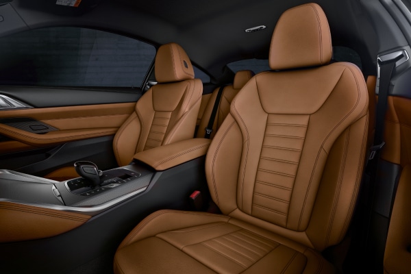 BMW 4 Series coupe interior seats