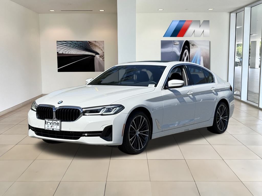 Certified 2022 BMW 5 Series 540i with VIN WBA53BJ00NWX57621 for sale in Irvine, CA