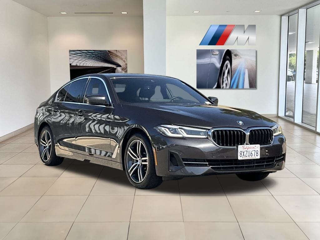 Certified 2021 BMW 5 Series 530e with VIN WBA13AG09MCF33024 for sale in Irvine, CA