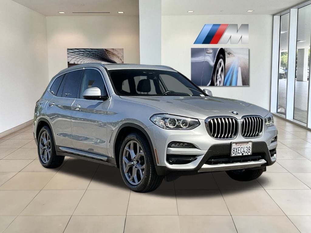 Certified 2021 BMW X3 30i with VIN 5UXTY3C04M9G42260 for sale in Irvine, CA