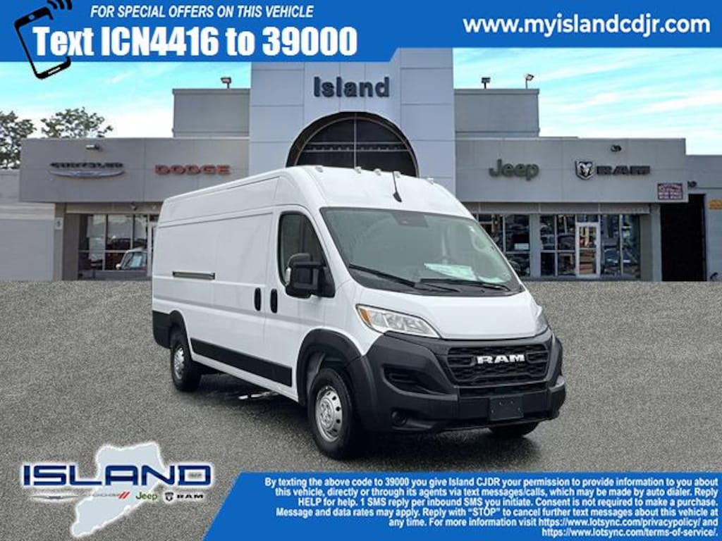 New 2024 Ram ProMaster PROMASTER 2500 SLT CARGO VAN LOW ROOF 136' WB Cargo Van