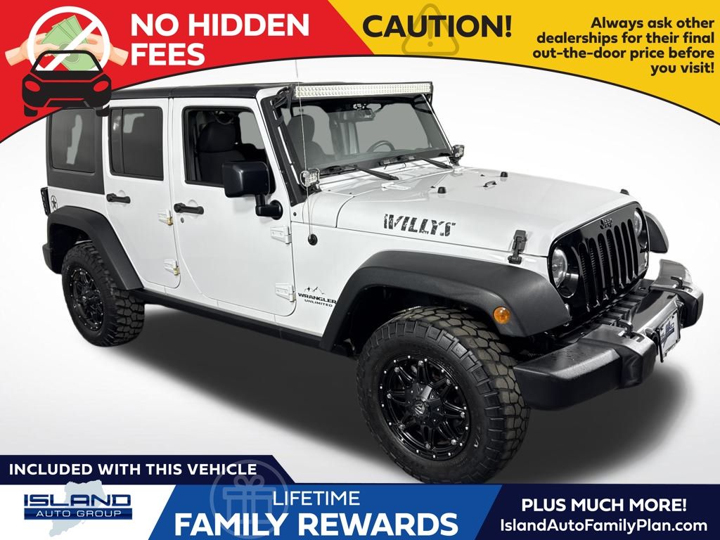 2017 Jeep Wrangler Unlimited Willys Wheeler