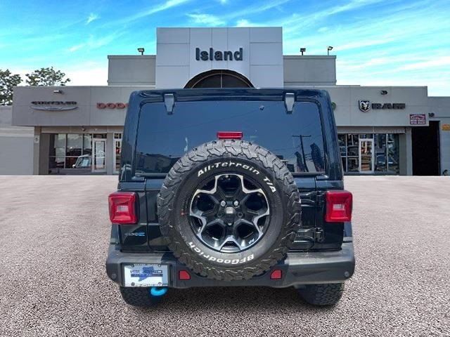 Used 2021 Jeep Wrangler Unlimited Rubicon 4XE with VIN 1C4JJXR67MW643126 for sale in Staten Island, NY