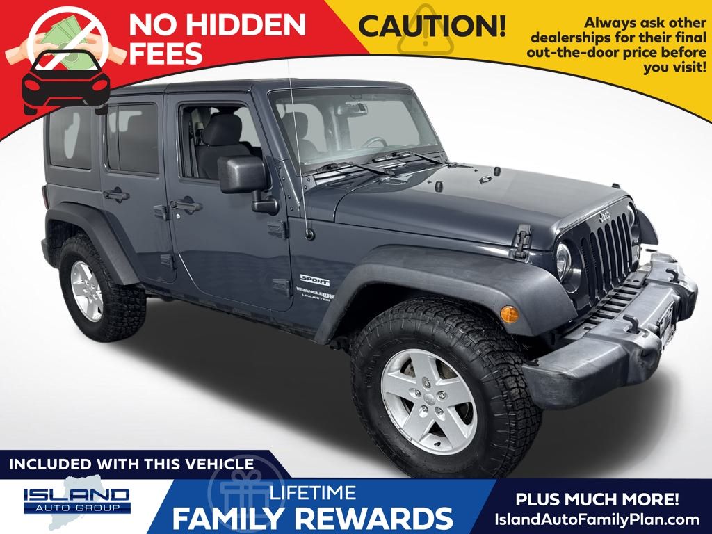 2018 Jeep Wrangler JK Unlimited Sport S