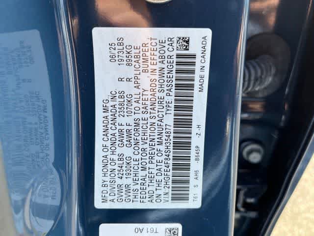 2025 Honda Civic Sport - Photo 21