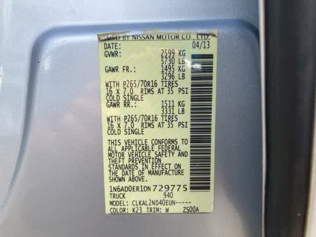 Thumbnail: 2013 Nissan Frontier - 21