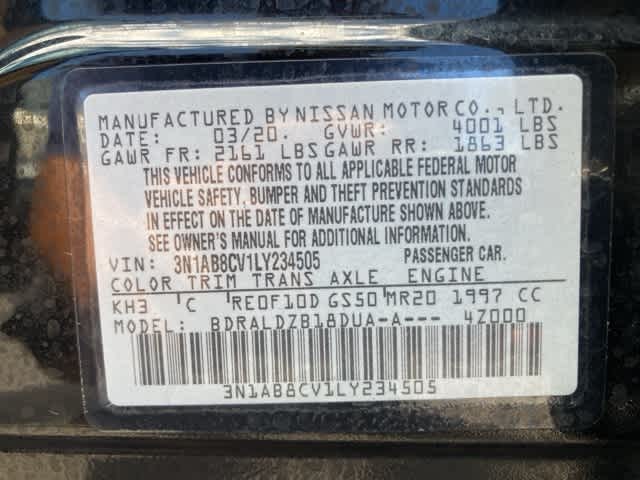 2020 Nissan Sentra SV 21