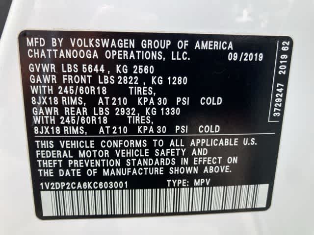 Thumbnail: 2019 Volkswagen Atlas - 21