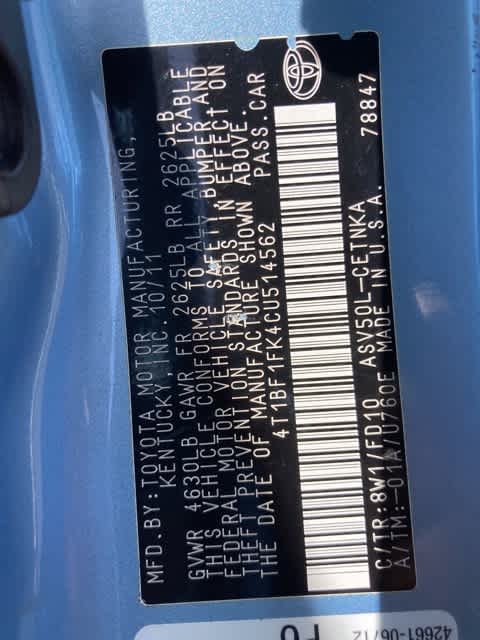 Thumbnail: 2012 Toyota Camry - 21