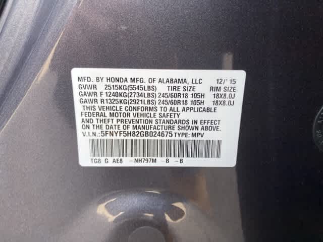 Thumbnail: 2016 Honda Pilot - 21