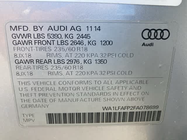 2015 Audi Q5 Premium Plus 21