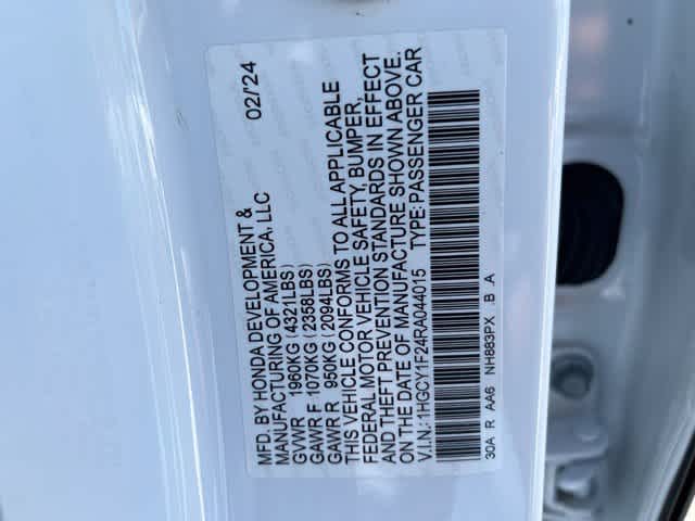 2024 Honda Accord LX - Photo 21