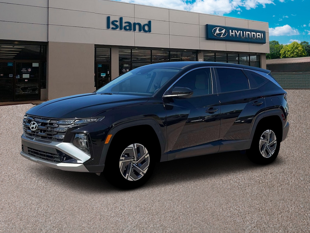 New 2026 Hyundai Tucson Hybrid Blue SUV