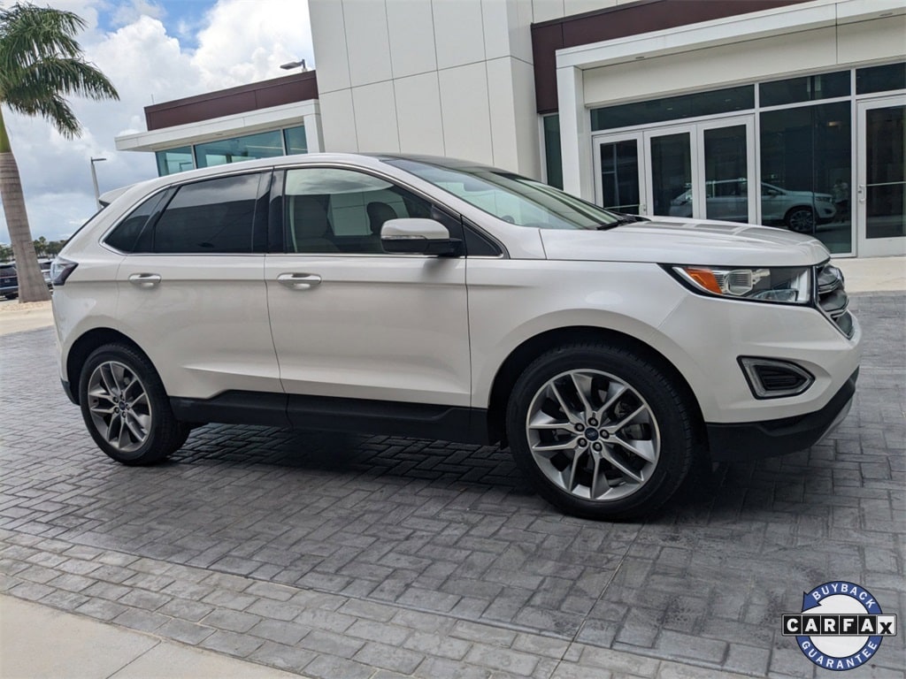 Used 2018 Ford Edge Titanium with VIN 2FMPK3K8XJBB48746 for sale in Melbourne, FL