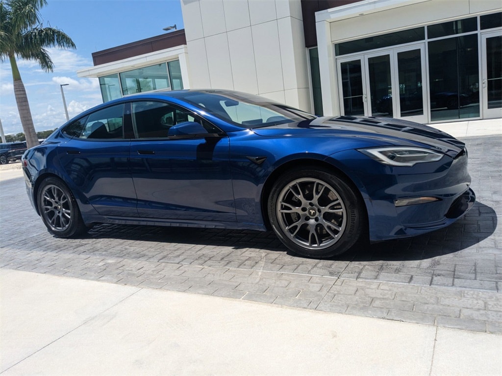 Used 2021 Tesla Model S Long Range Plus with VIN 5YJSA1E53MF441161 for sale in Melbourne, FL