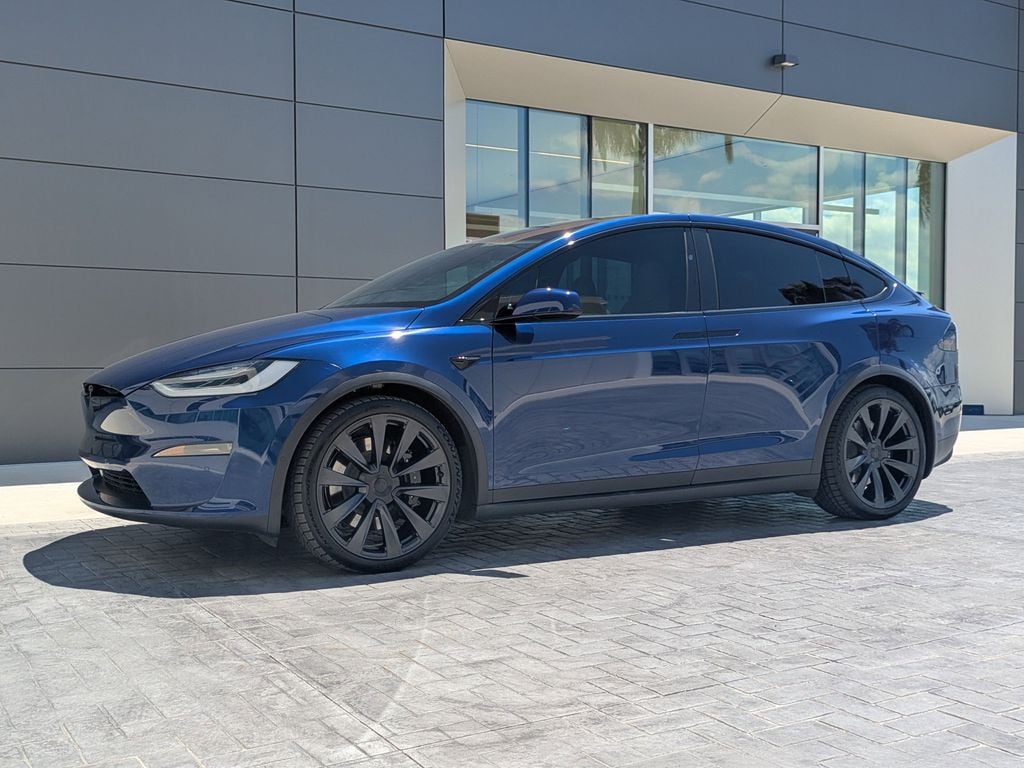 Used 2022 Tesla Model X Plaid with VIN 7SAXCBE61NF358265 for sale in Melbourne, FL