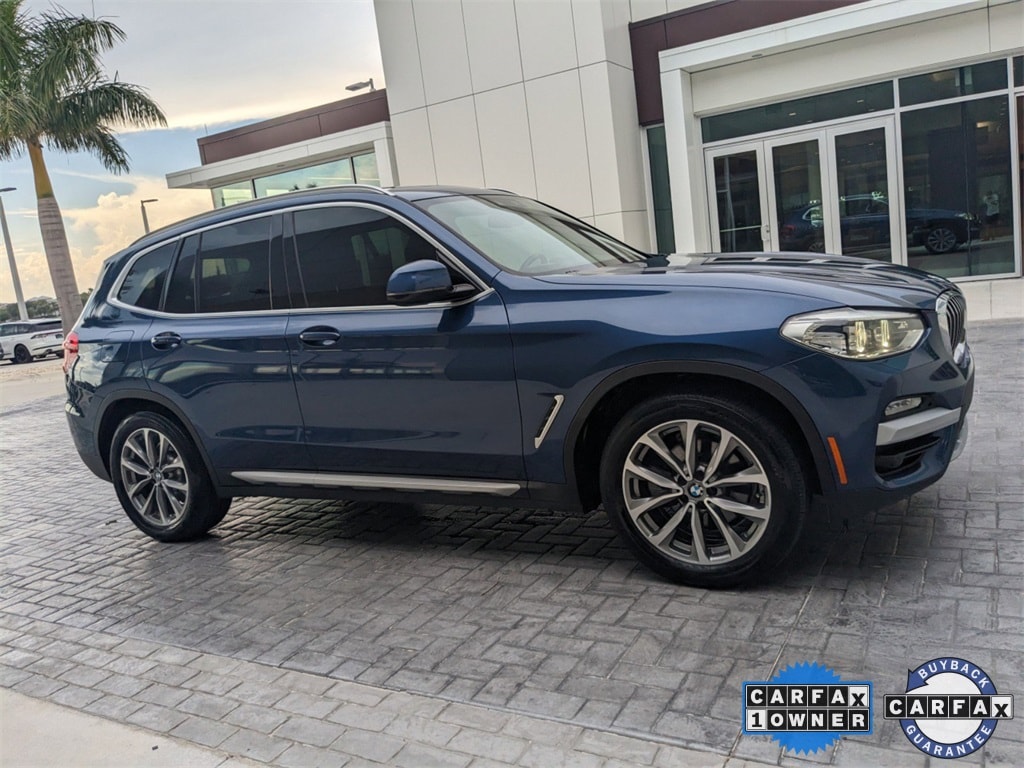 Used 2019 BMW X3 30i with VIN 5UXTR9C55KLP89017 for sale in Melbourne, FL