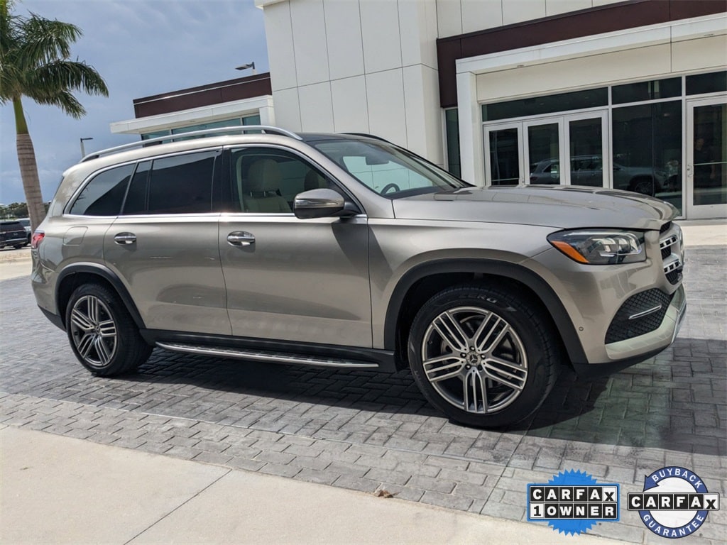 Used 2021 Mercedes-Benz GLS GLS450 with VIN 4JGFF5KE4MA459364 for sale in Melbourne, FL