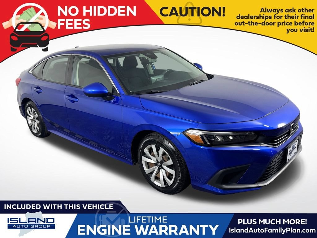 Used 2022 Honda Civic LX Sedan
