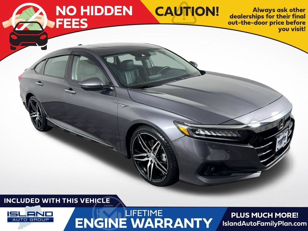 Used 2021 Honda Accord Touring 2.0T Sedan