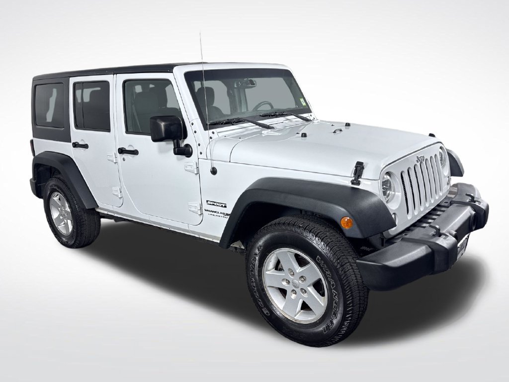 Used 2018 Jeep Wrangler JK Unlimited Sport 4x4 SUV