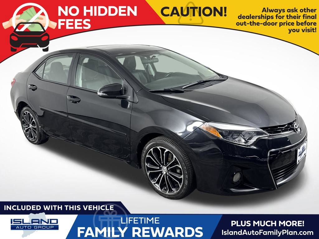 2016 Toyota Corolla S Plus