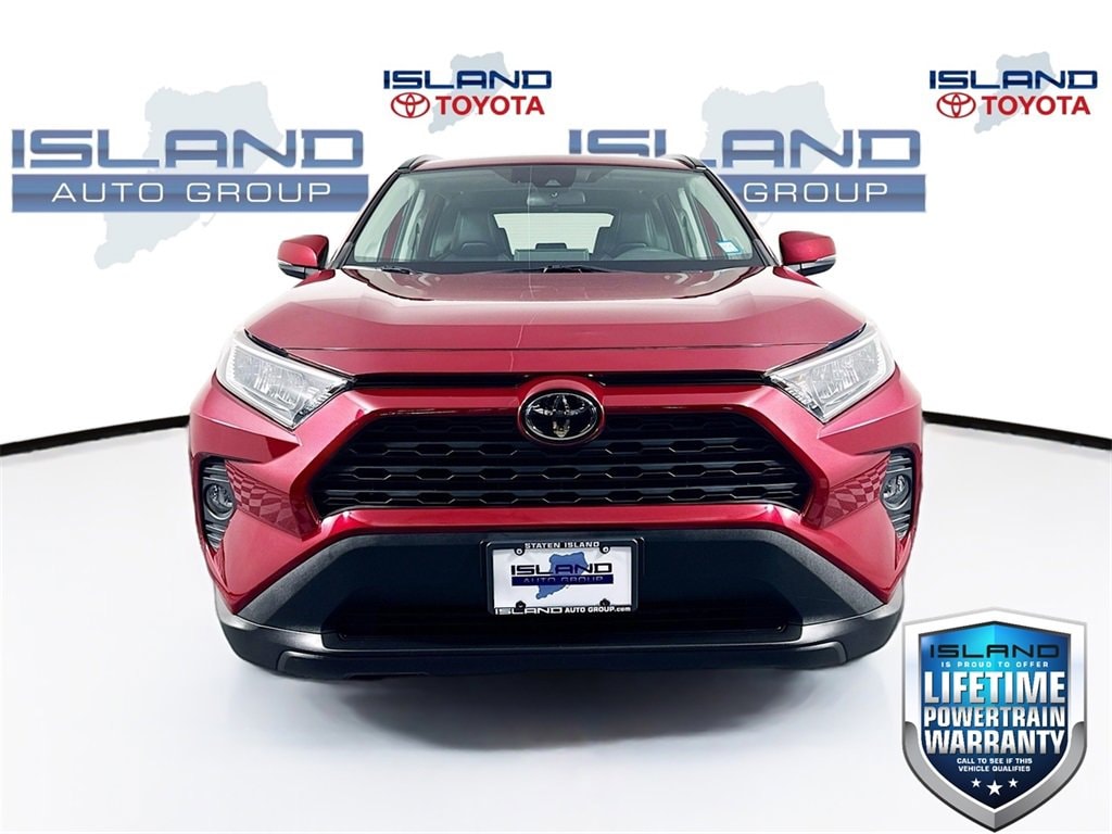 Certified 2021 Toyota RAV4 XLE Premium with VIN 2T3A1RFV9MW211305 for sale in Staten Island, NY