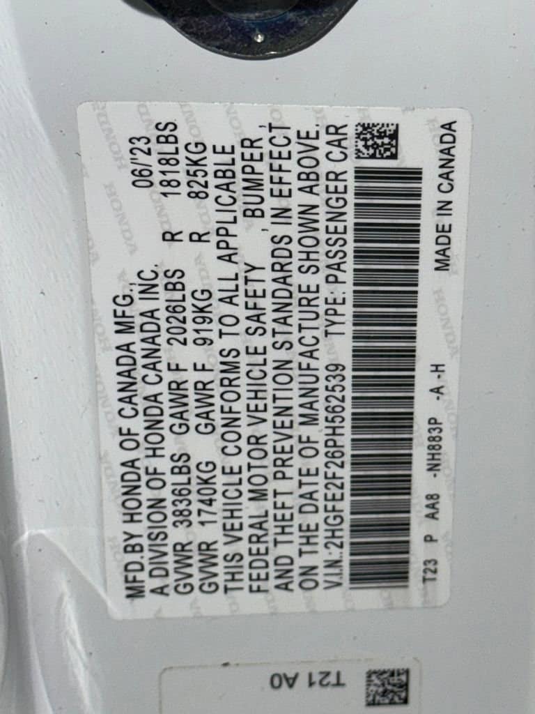 2023 Honda Civic LX - Photo 27