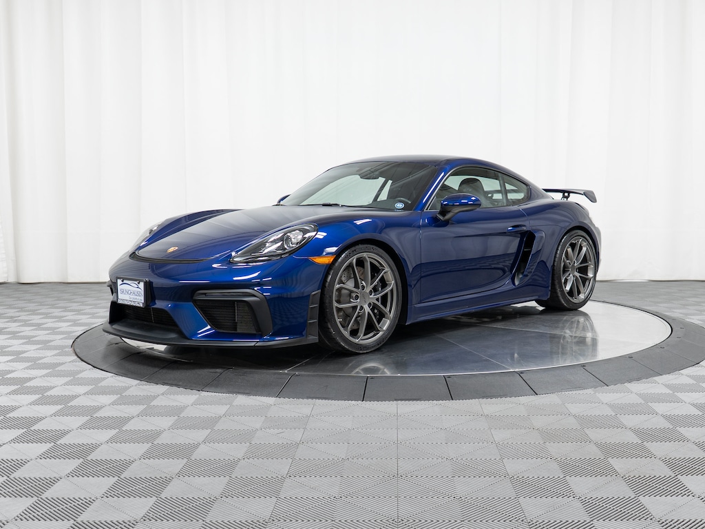 Certified 2021 Porsche 718 Cayman GT4 Coupe