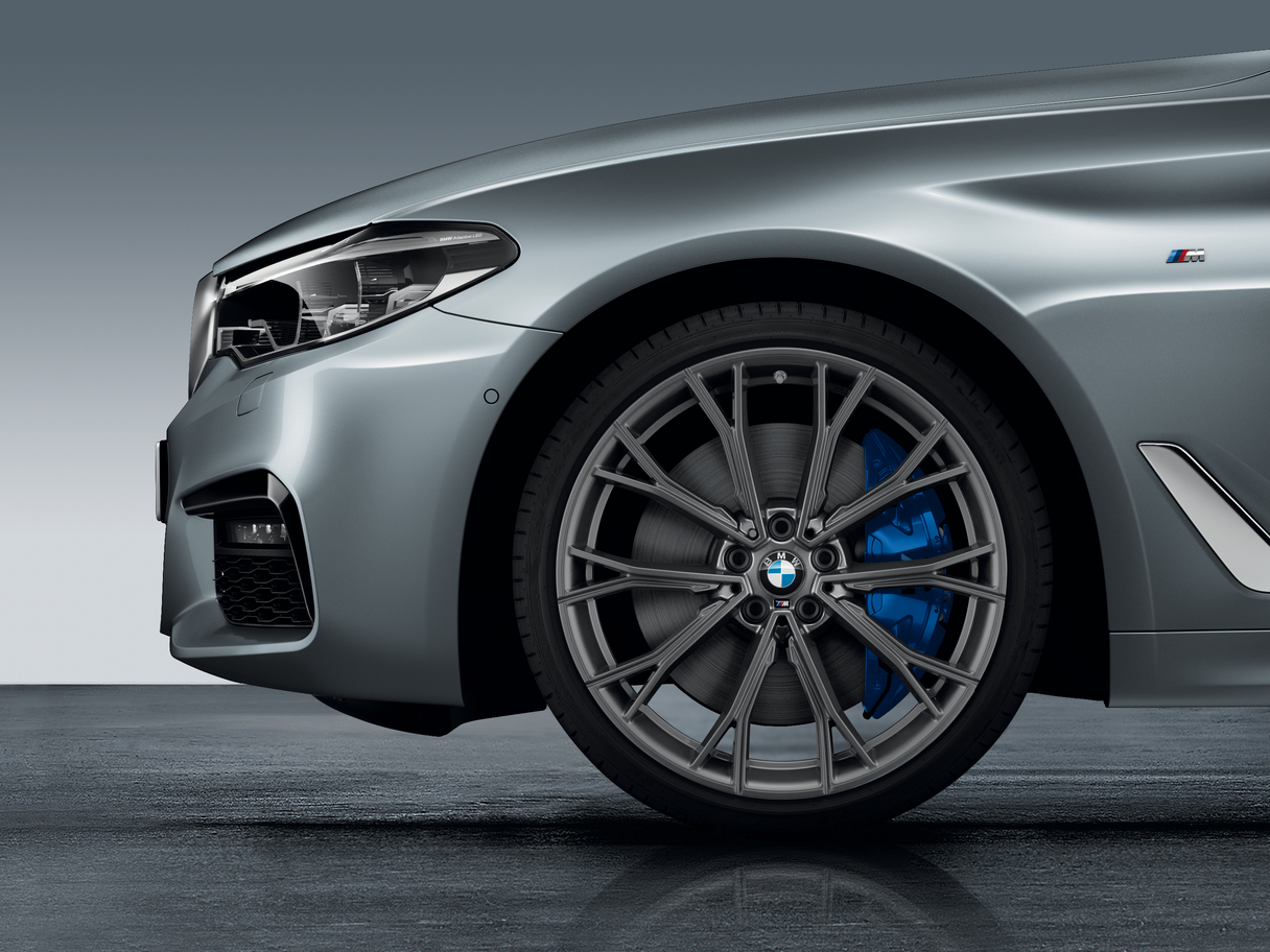 Clean BMW wheel