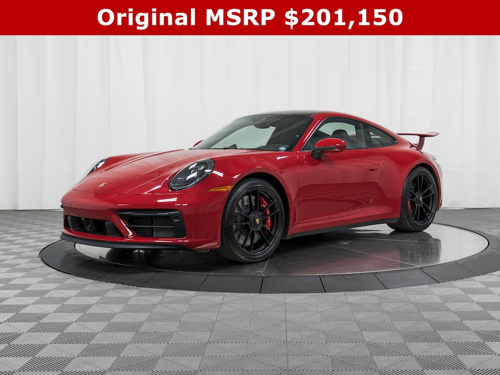 Certified 2024 Porsche 911 Carrera 4 GTS Coupe