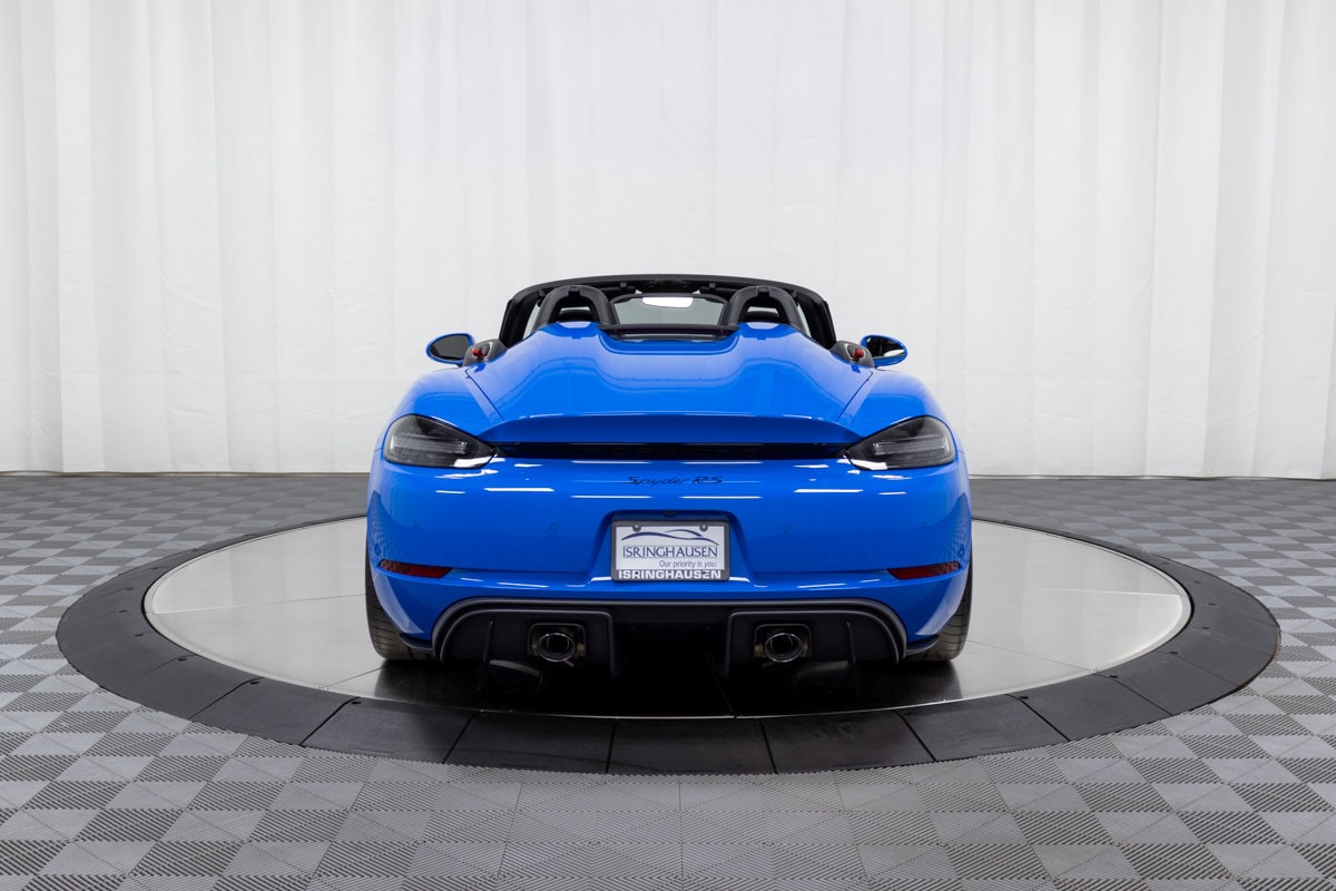 Used 2024 Porsche 718 Spyder For Sale at Isringhausen