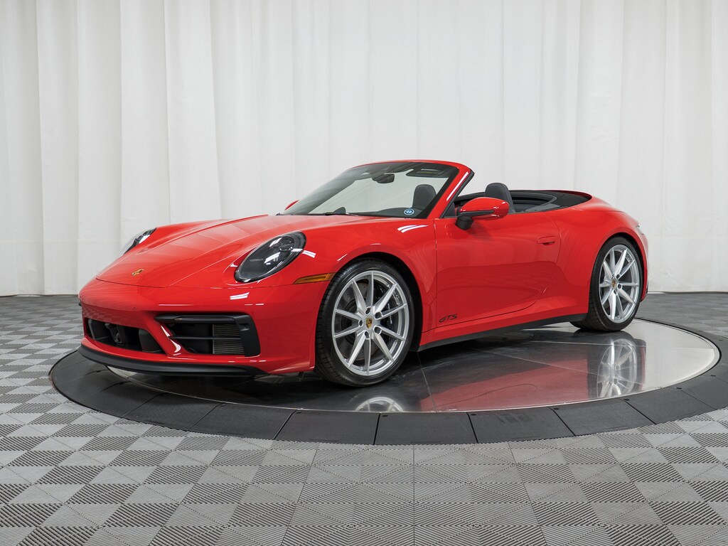 Certified 2024 Porsche 911 Carrera GTS Convertible