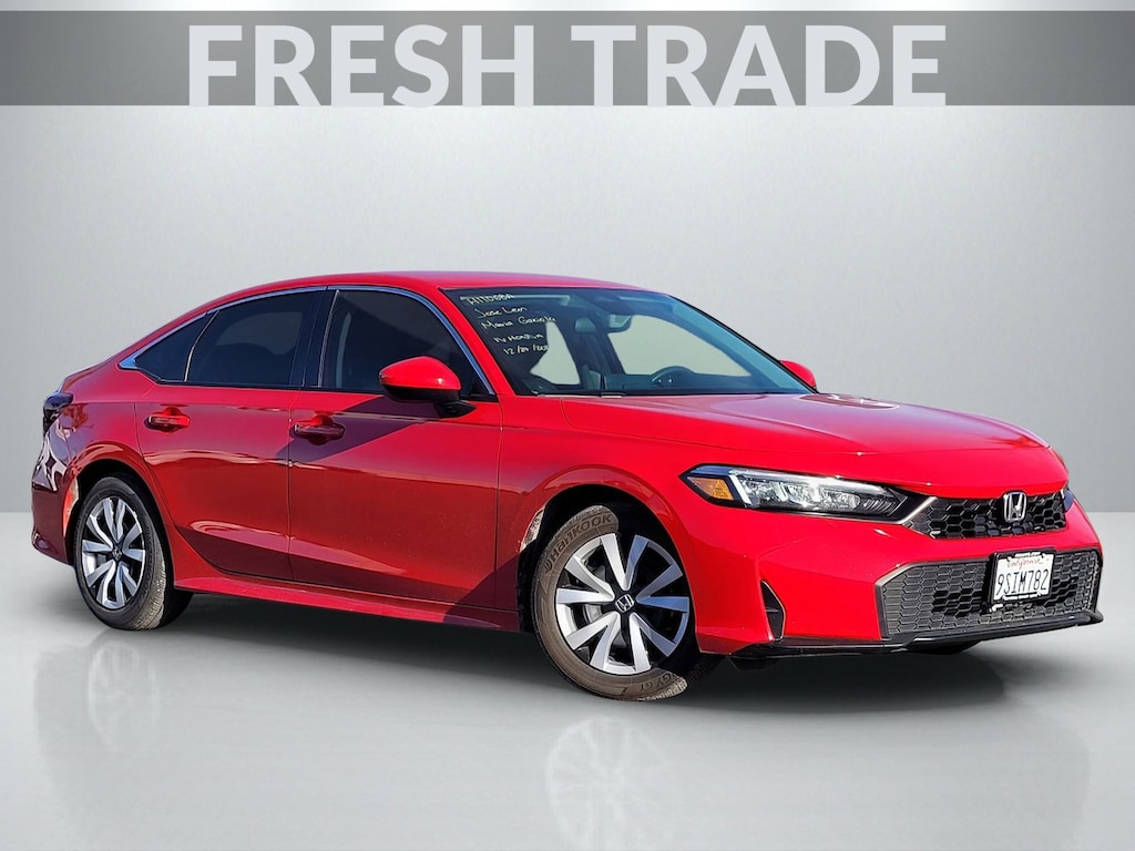 Used 2025 Honda Civic LX Sedan