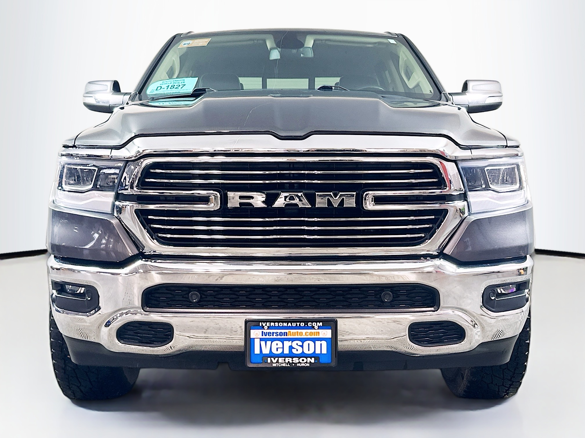 Used 2019 RAM Ram 1500 Pickup Laramie with VIN 1C6SRFJT2KN678028 for sale in Huron, SD