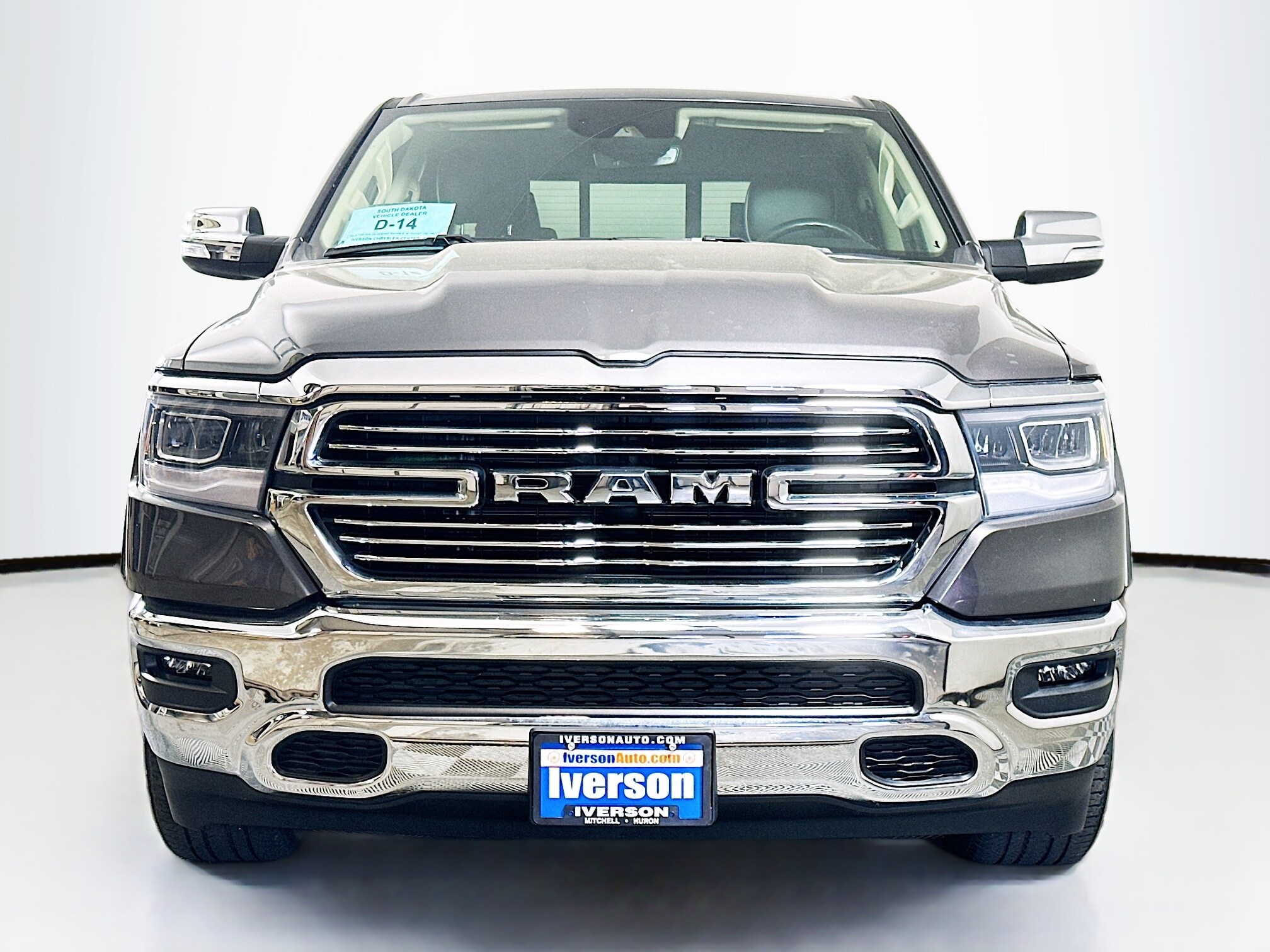 Used 2021 RAM Ram 1500 Pickup Laramie with VIN 1C6SRFJT3MN666277 for sale in Mitchell, SD