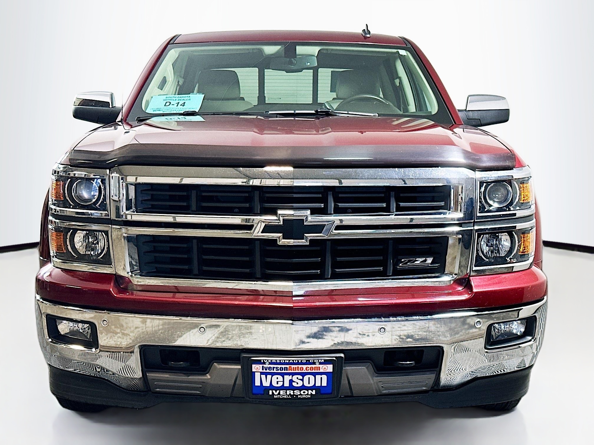 Used 2014 Chevrolet Silverado 1500 LTZ with VIN 3GCUKSECXEG232585 for sale in Mitchell, SD