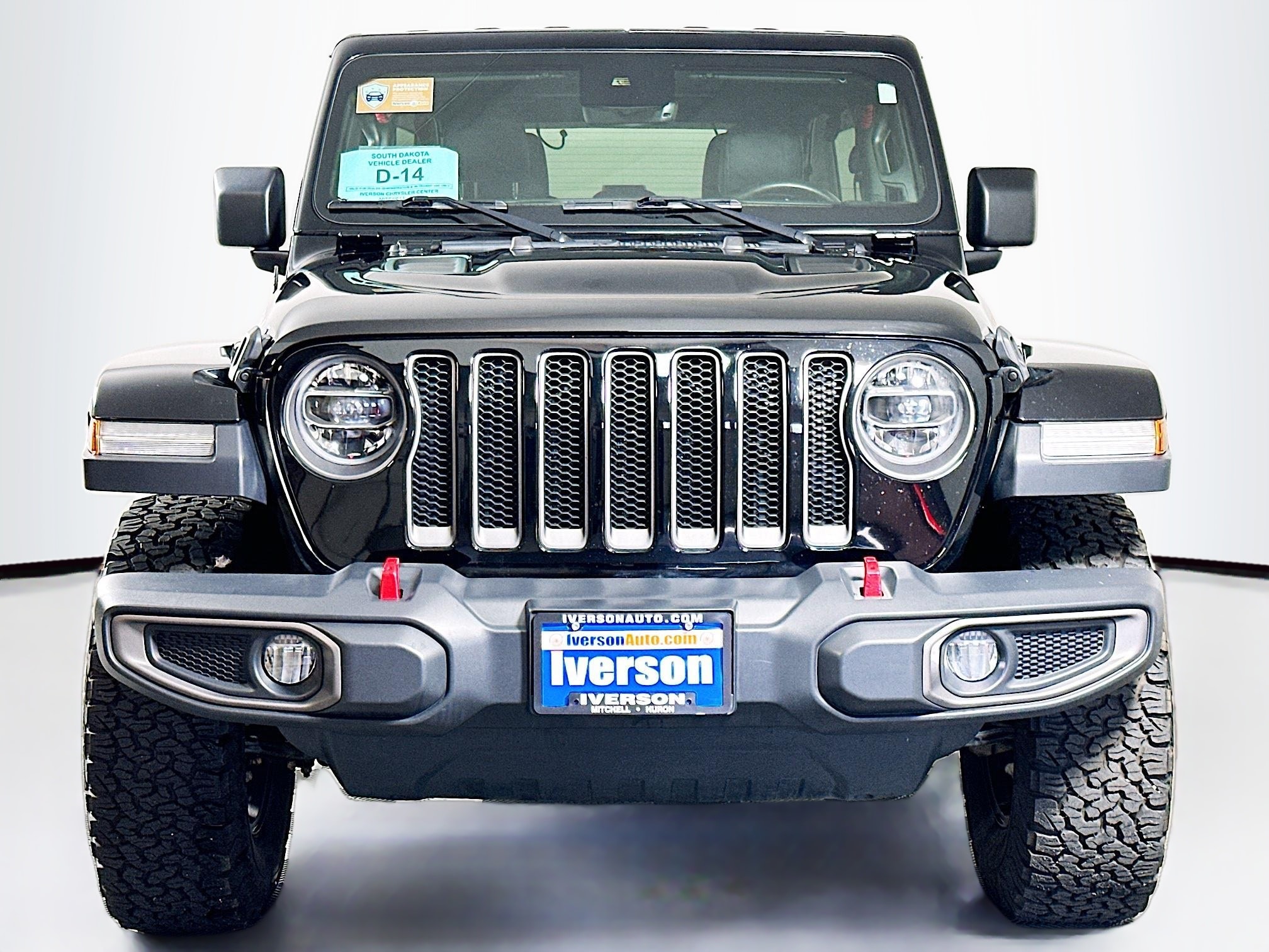 Used 2019 Jeep Wrangler Unlimited Rubicon with VIN 1C4HJXFN0KW538046 for sale in Mitchell, SD