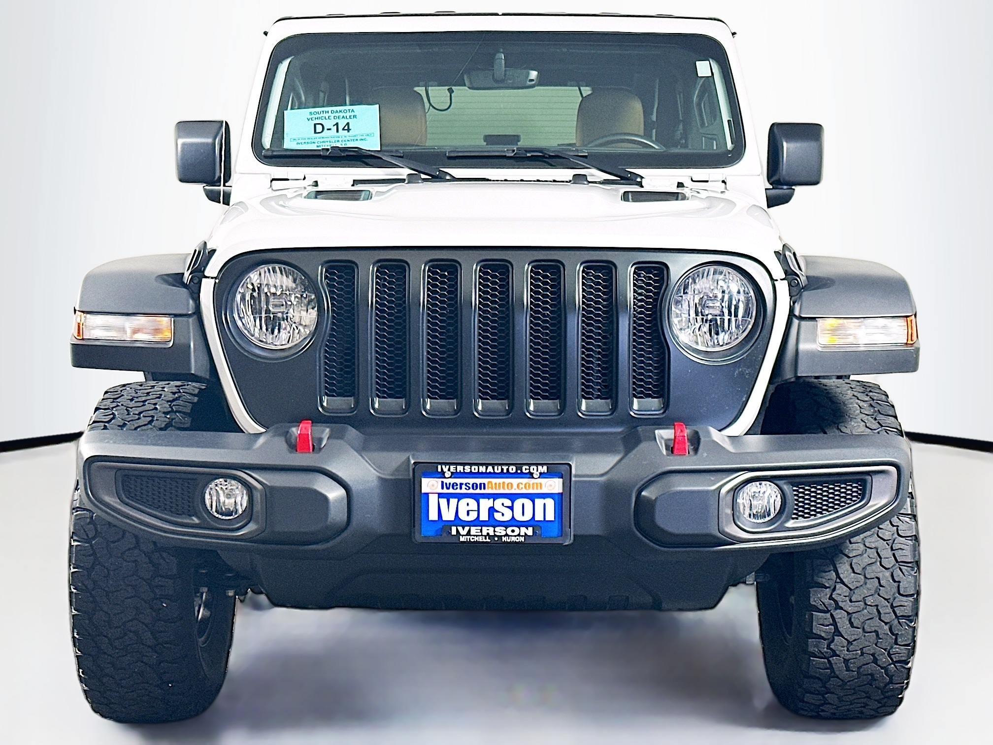 Used 2023 Jeep Wrangler 2-Door Rubicon with VIN 1C4HJXCG2PW550504 for sale in Mitchell, SD