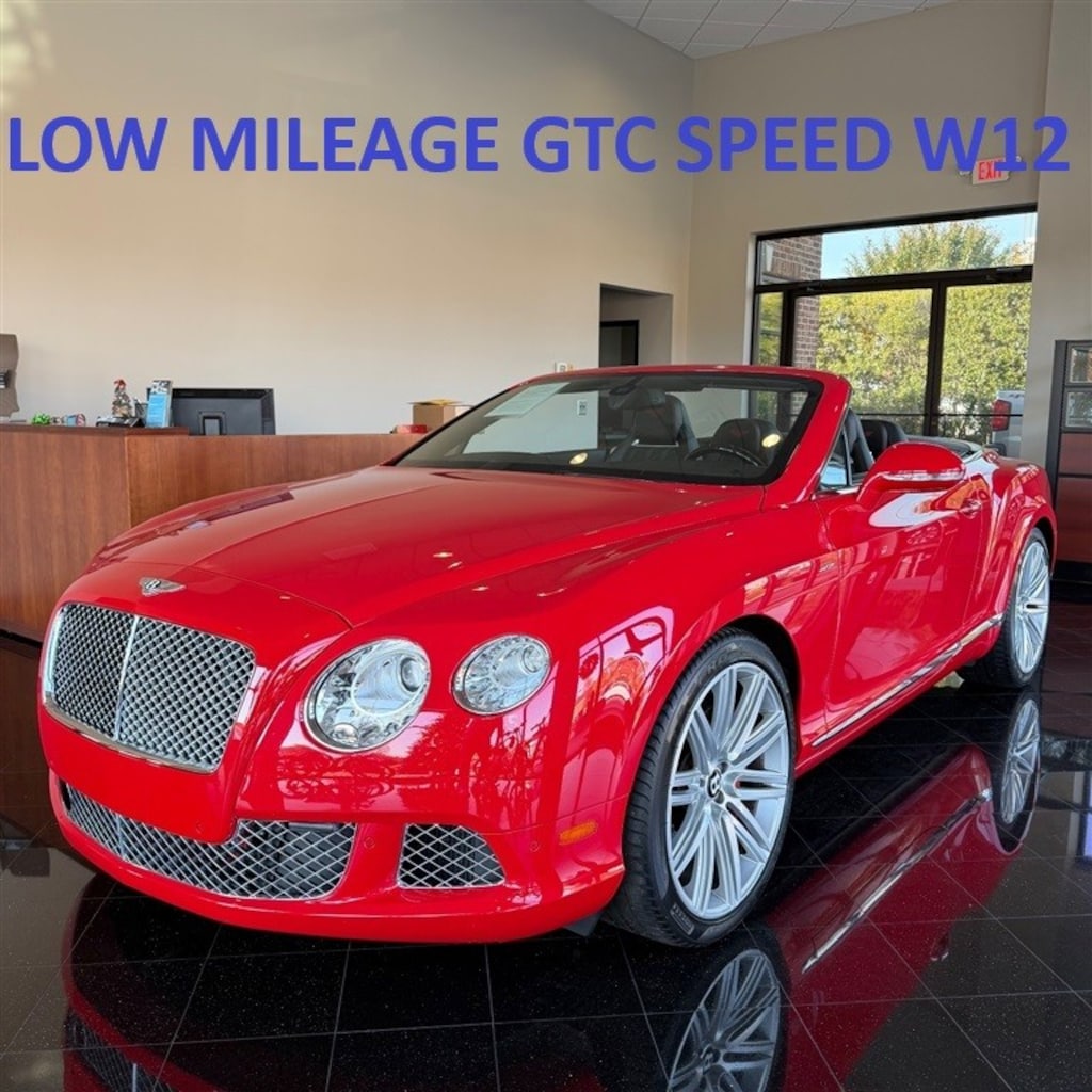 Used 2014 Bentley Continental GTC Speed CONVERTIBLE 2-DR