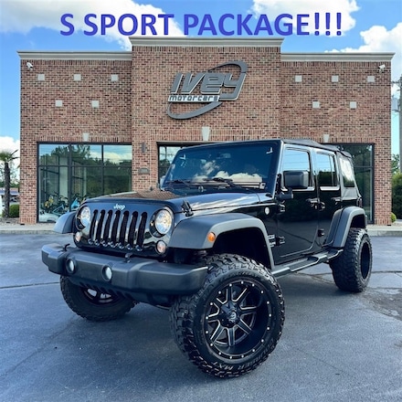 2016 Jeep Wrangler Unlimited Sport 4WD SPORT UTILITY 4-DR