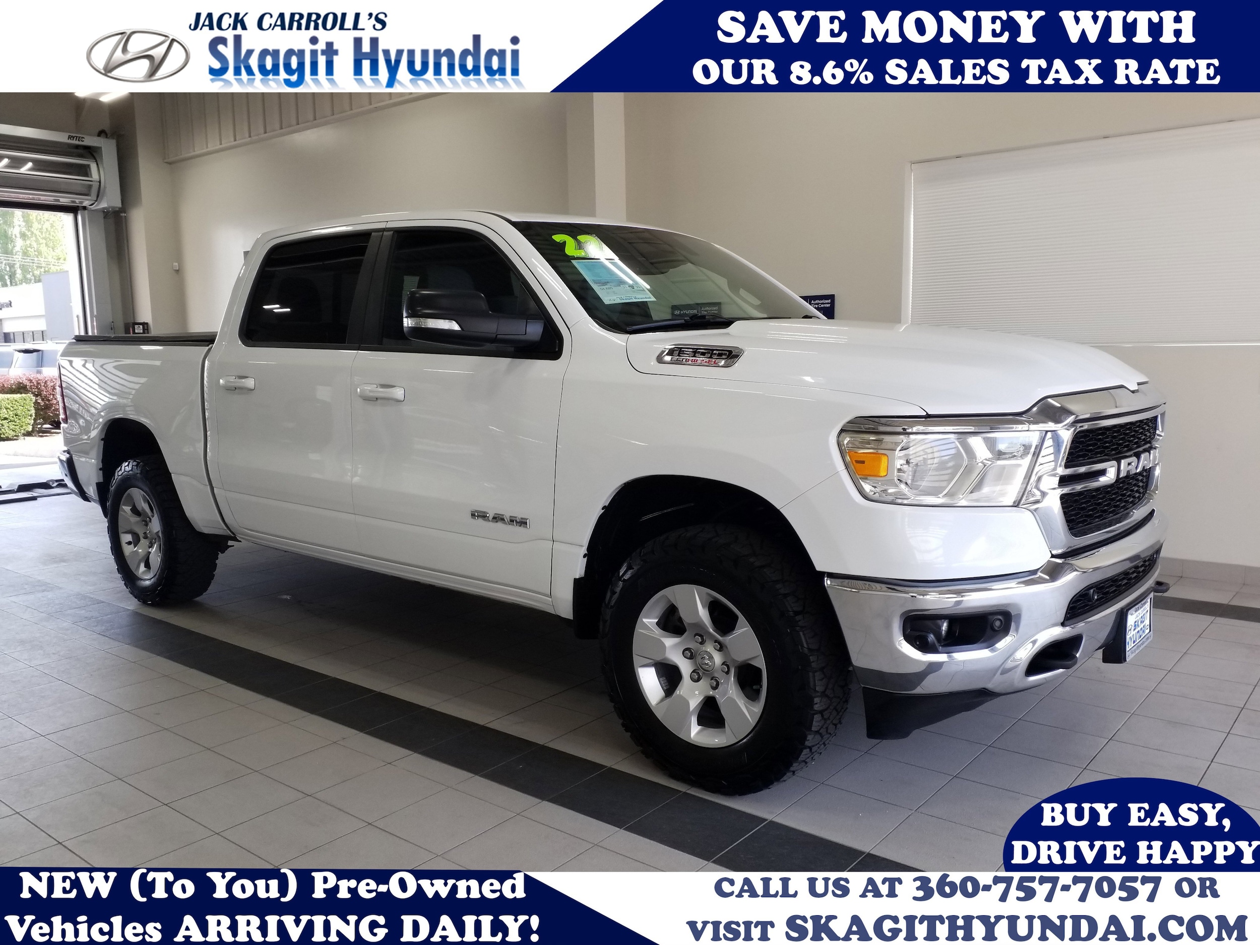2022 RAM 1500 Big Horn/Lone Star 4x4 Crew Cab 5'7's photo