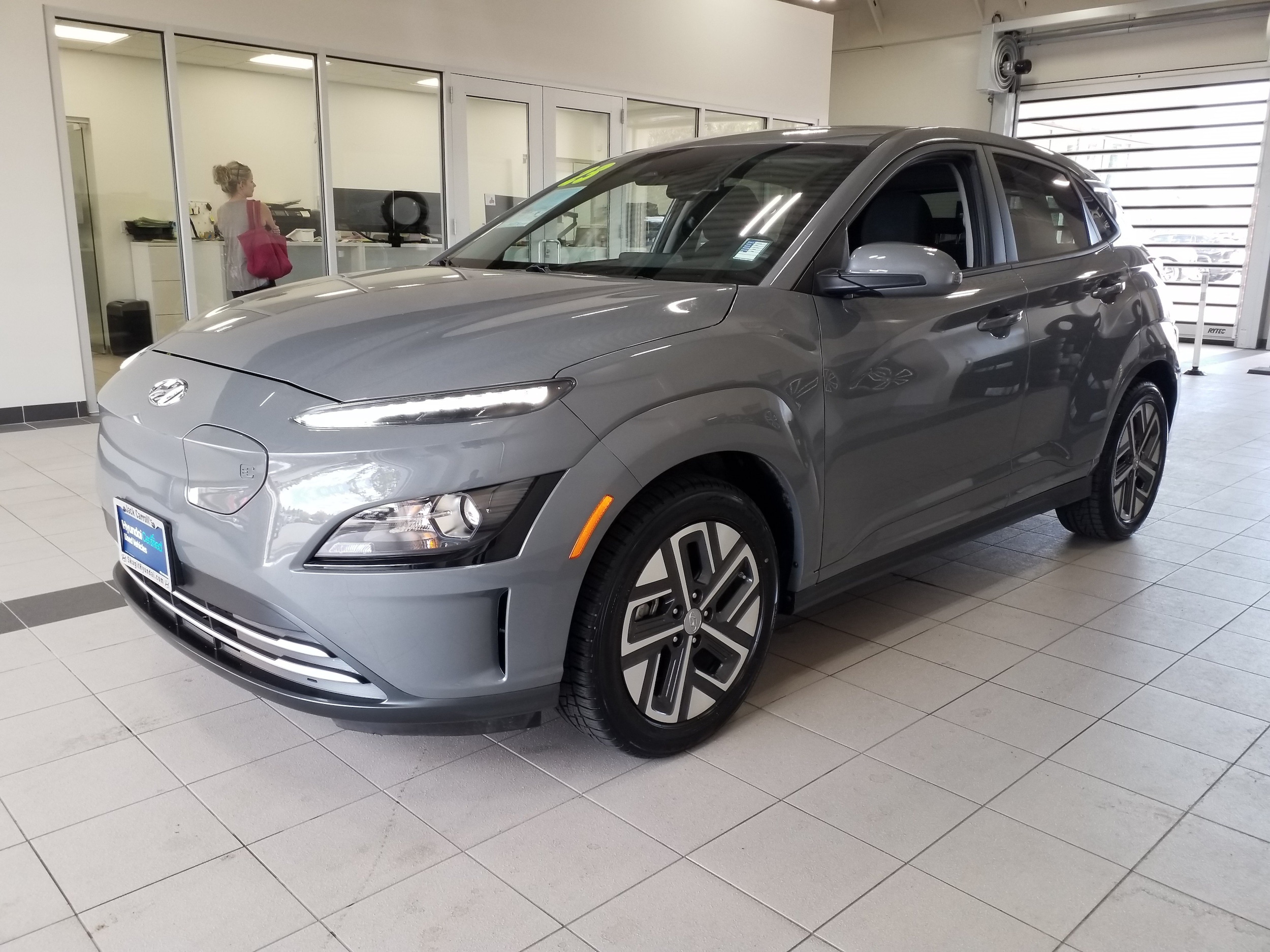 Certified 2023 Hyundai Kona EV SEL with VIN KM8K33AG8PU179321 for sale in Burlington, WA