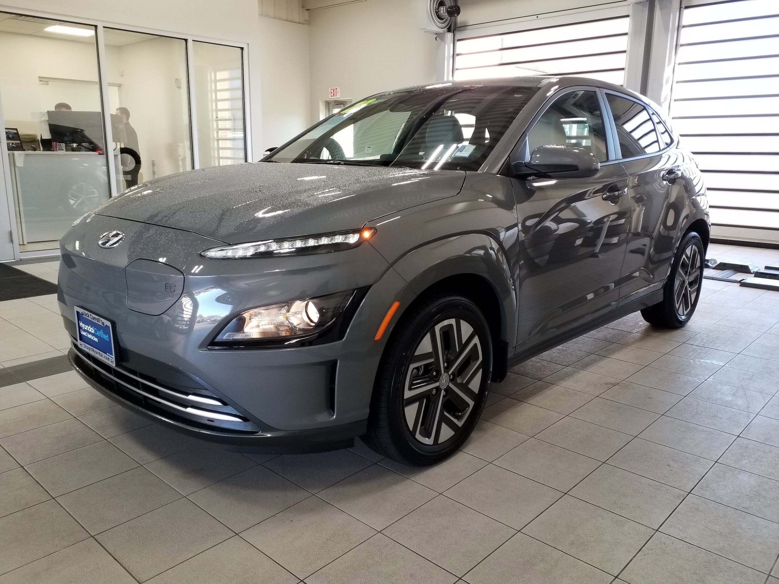 Certified 2023 Hyundai Kona EV SE with VIN KM8K23AG9PU169108 for sale in Burlington, WA