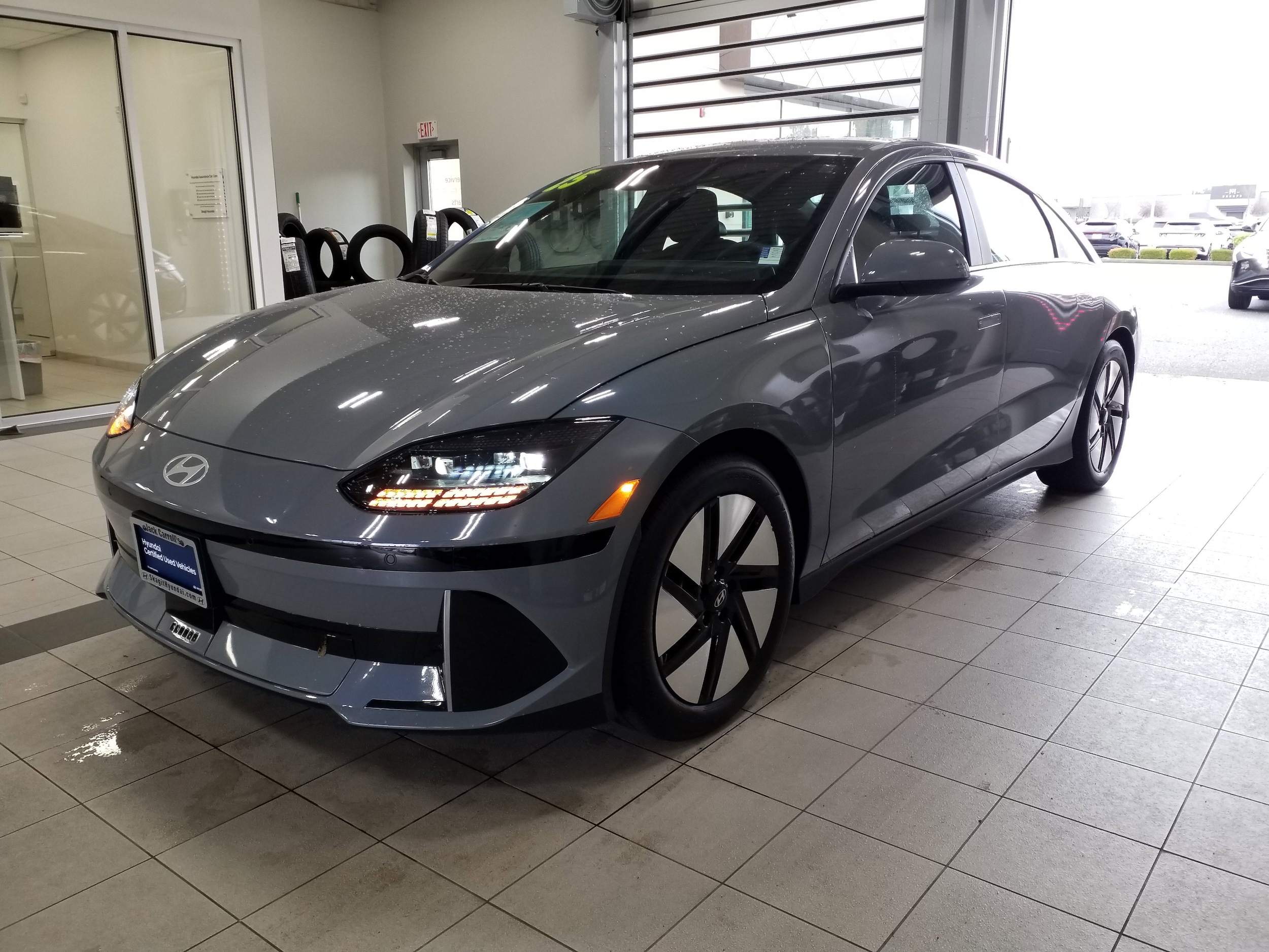 Certified 2025 Hyundai IONIQ 6 SE with VIN KMHM14AB9SA085564 for sale in Burlington, WA